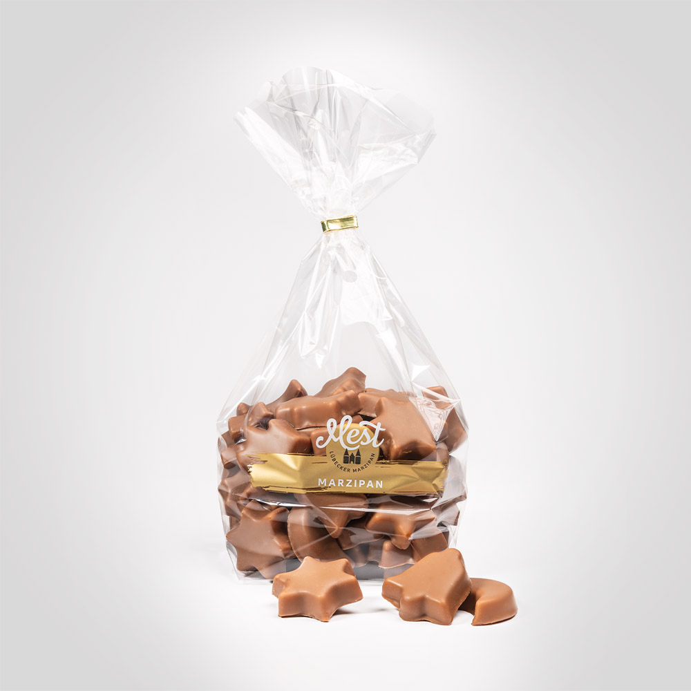 Lübecker Marzipan-Bruch g.g.A. in Vollmilchschokolade