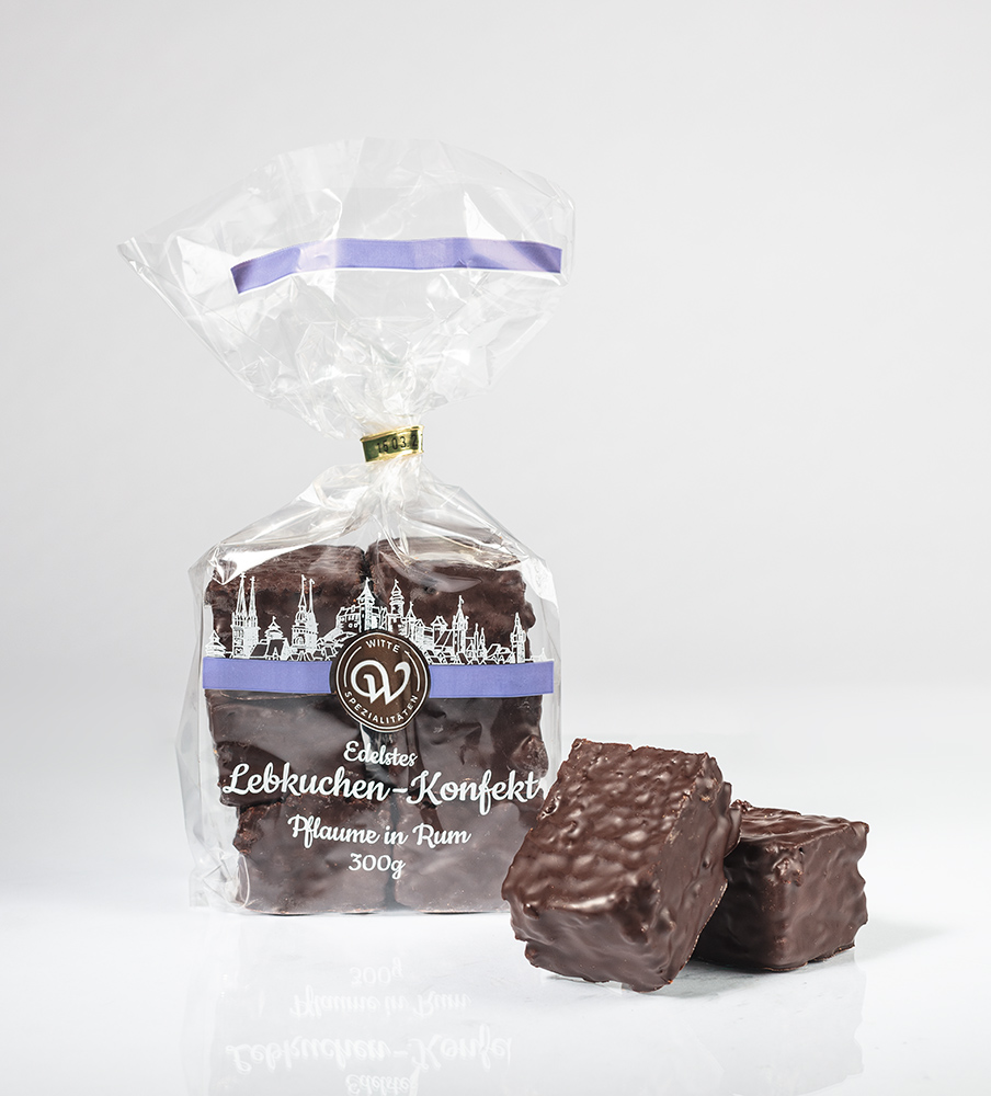 5038 Lebkuchen- Konfekt "Pflaume in Rum"