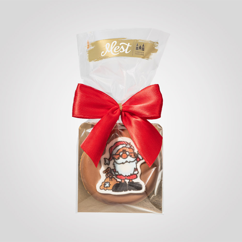 Lübecker Marzipan-Torte g.g.A. in Vollmilchschokolade "Weihnachten"
