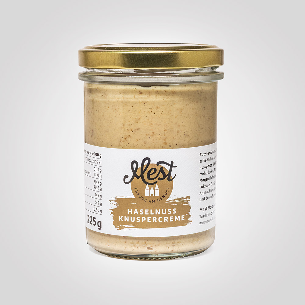 Haselnuss-Knusper Creme