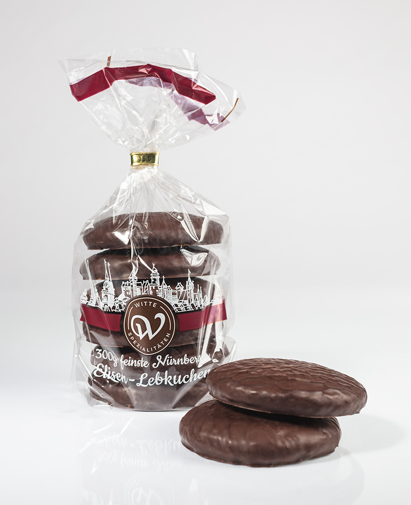 Elisen-Lebkuchen schokoliert