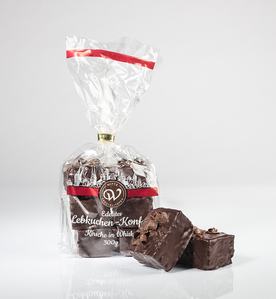 Lebkuchen- Konfekt "Kirsche in Whisky"