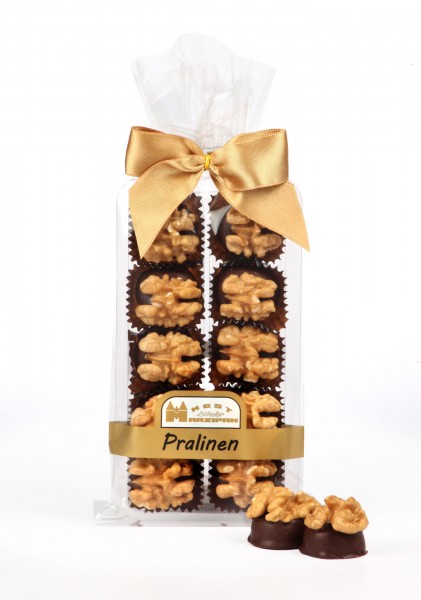 Lübecker Walnuss-Marzipan-Pralinen g.g.A. in Zartbitterschokolade
