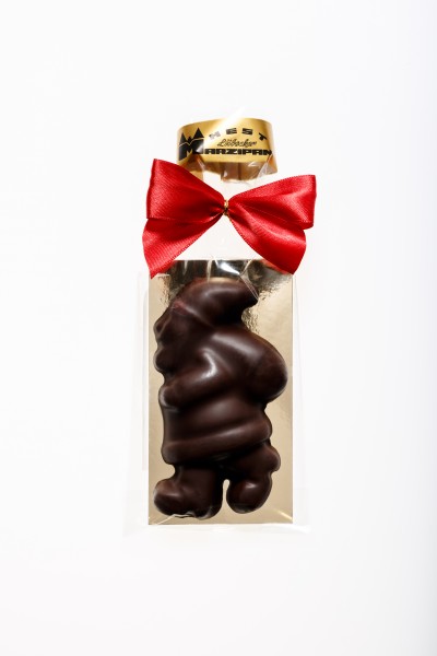 Lübecker Marzipan-Weihnachtsmann g.g.A. in Zartbitterschokolade