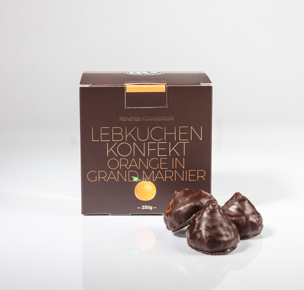 Lebkuchen-Konfekt "Orange in Grand Marnier"
